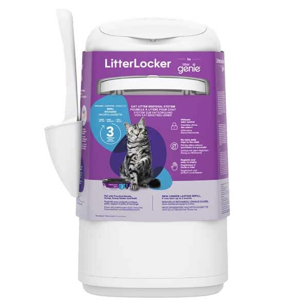 LitterLocker - Affaldsspand til brugt kattegrus. incl. 1 kassette