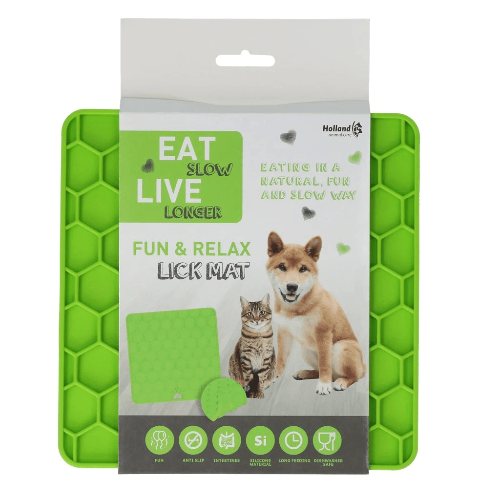Lick Mat Honeycomb fra Eat Slow Live Longer  Flere Farver