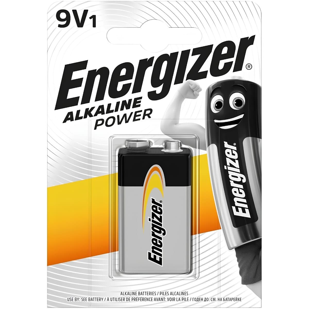 Energizer Alkaline Power 9V batteri