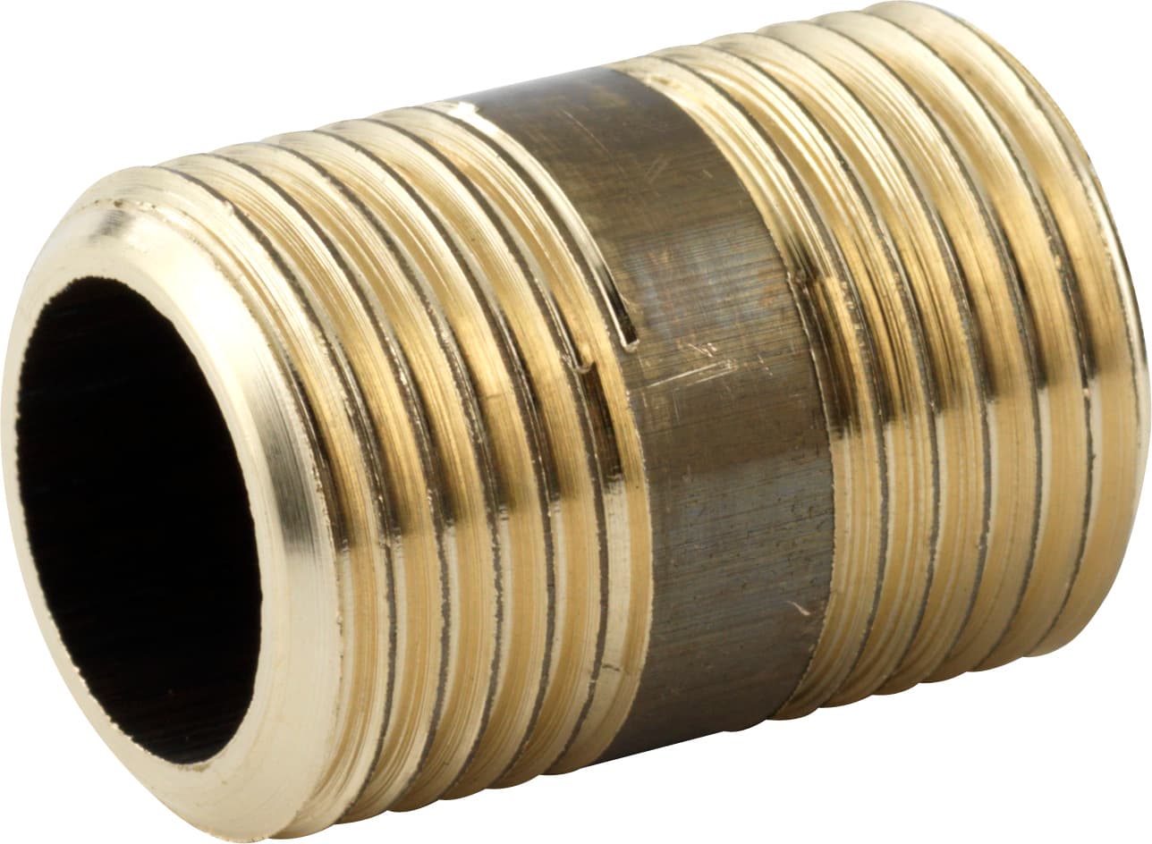 3/4x60mm messing nip.rør