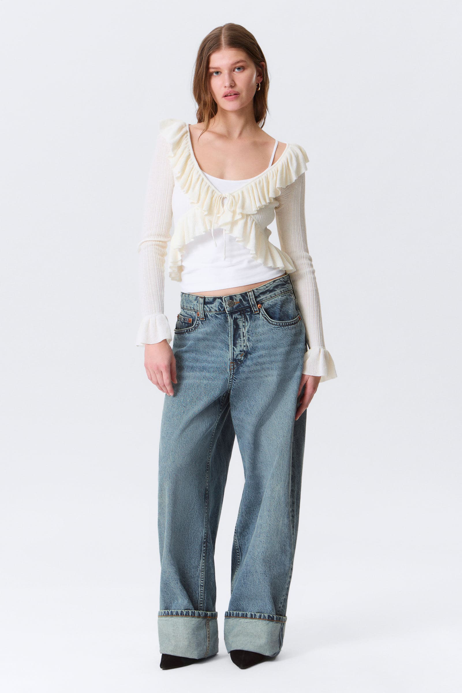 Peggy Low Rise Loose Baggy Jeans