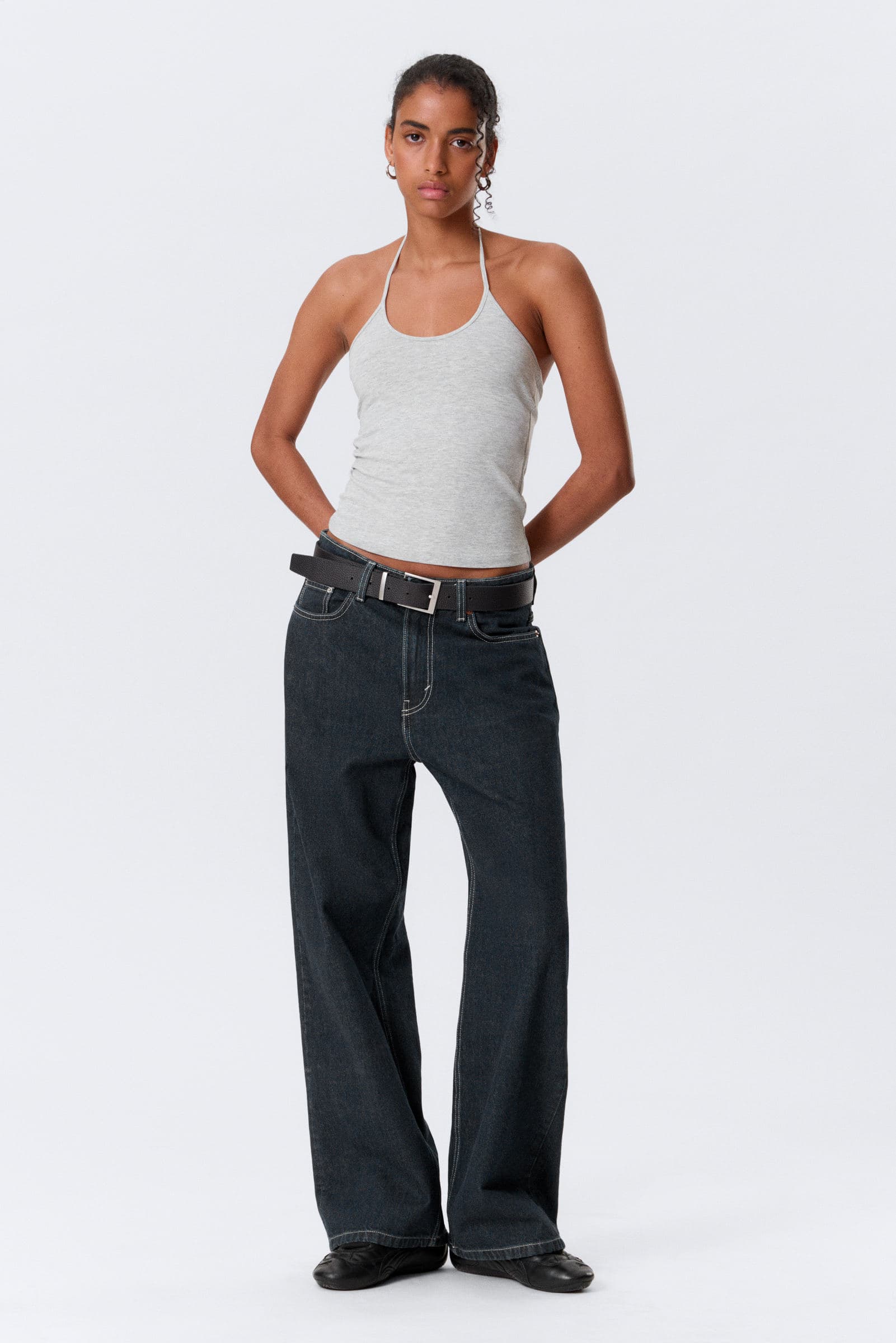 Missy Low Rise Loose Straight Jeans