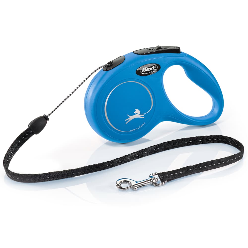 flexi Classic rebline blå, 5 m - Størrelse S: op til 12 kg