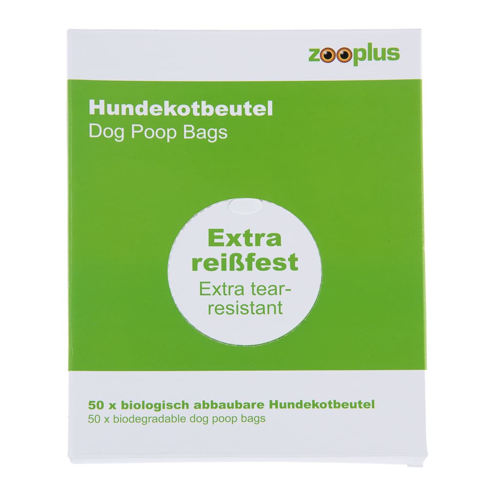 Biologisk nedbrydelige hundeposer med håndtag - 50 poser