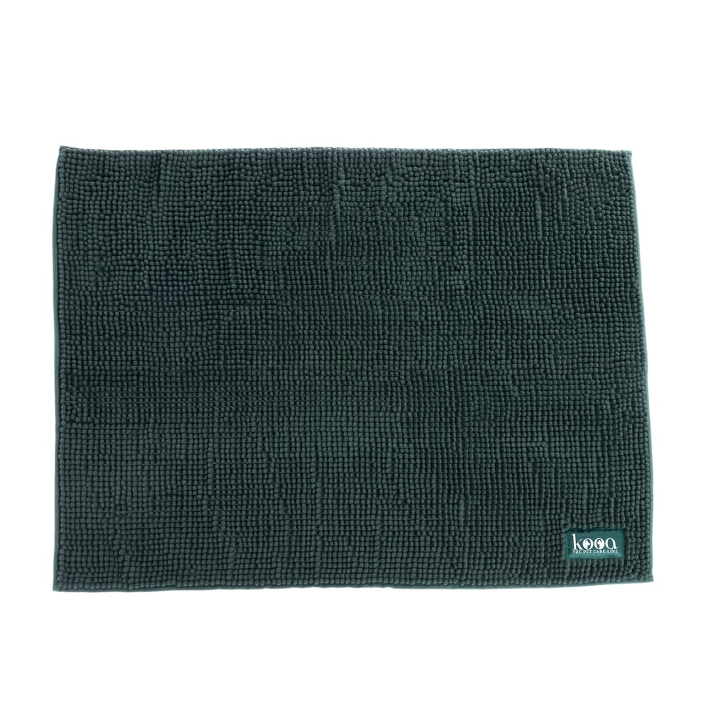 kooa smudsmåtte - L 92 x B 66 cm Mørkegrøn