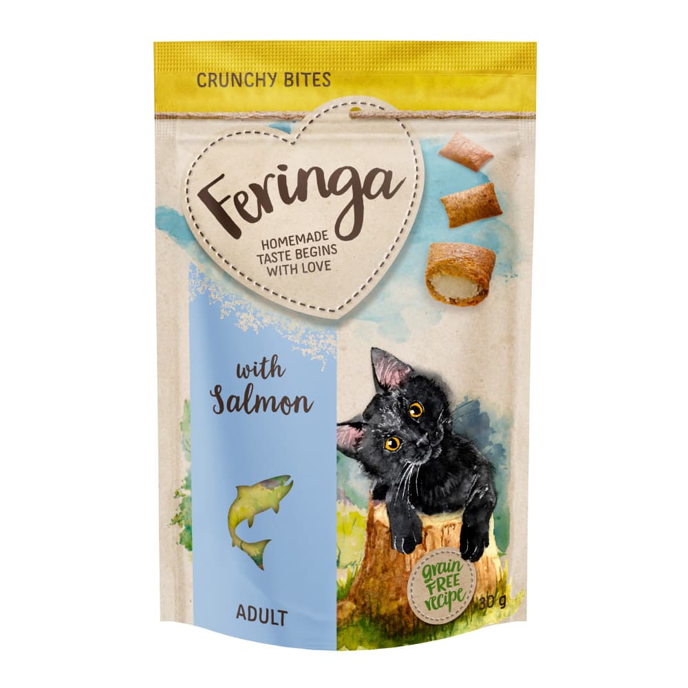 Feringa Crunchy Bites -  Laks - 30 g