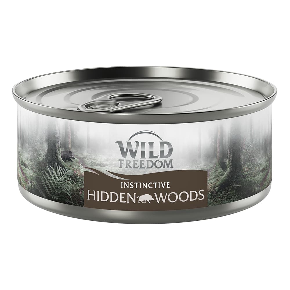 Wild Freedom Instinctive 6 x 70 g - Hidden Woods - Vildsvin