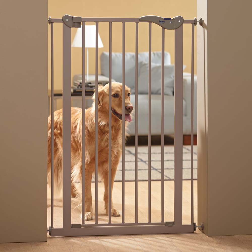 Dog Barrier Savic hundegitter - Højde 107 cm, bredde 75 til 84 cm