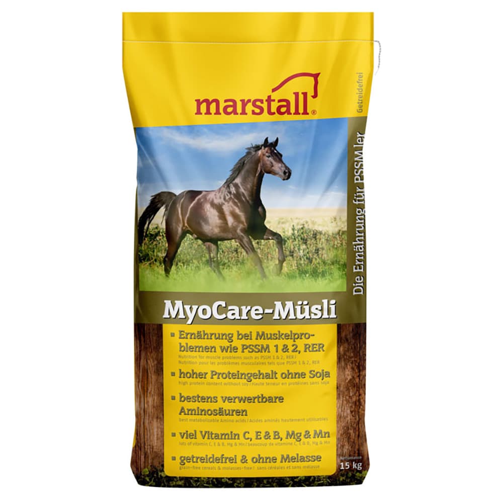 Marstall MyoCare-Müsli - Økonomipakke: 2 x 15 kg