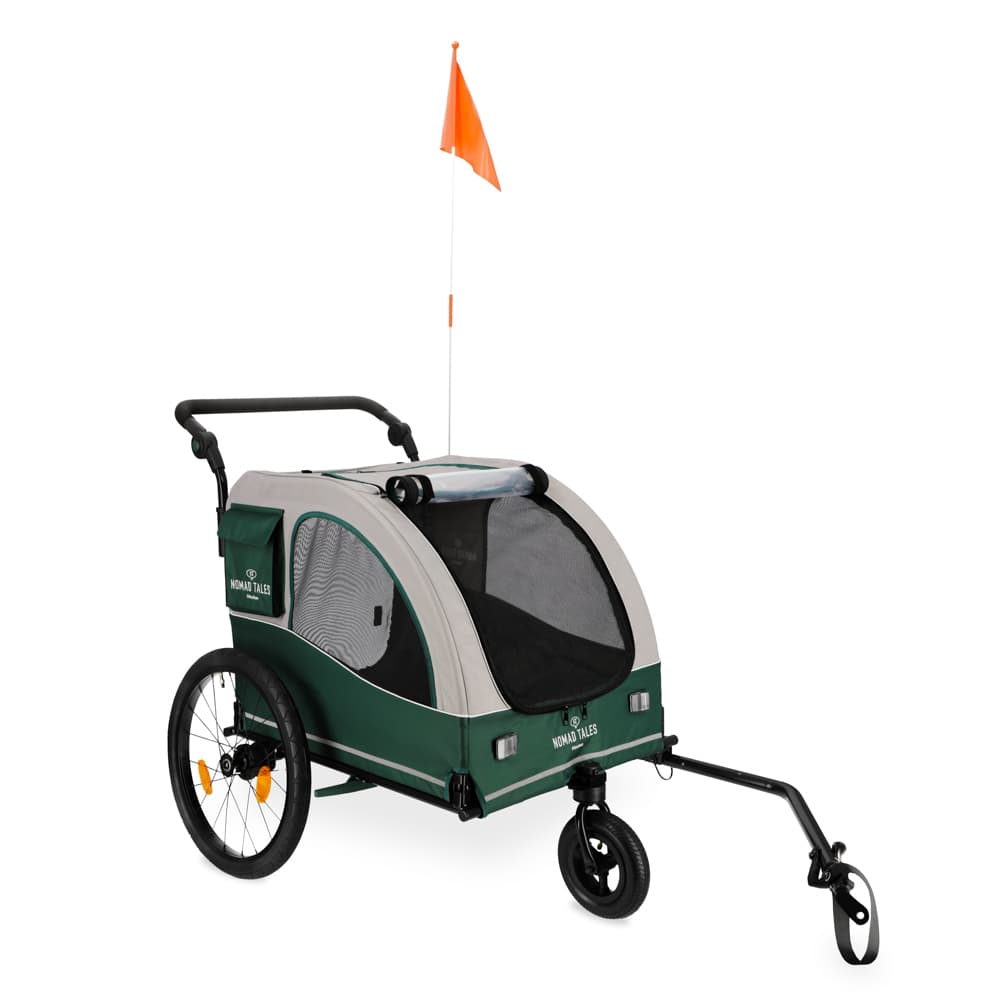 Nomad Tales Spirit cykelanhænger til elcykel - L 145 x B 84 x H 103 cm, op til 45 kg