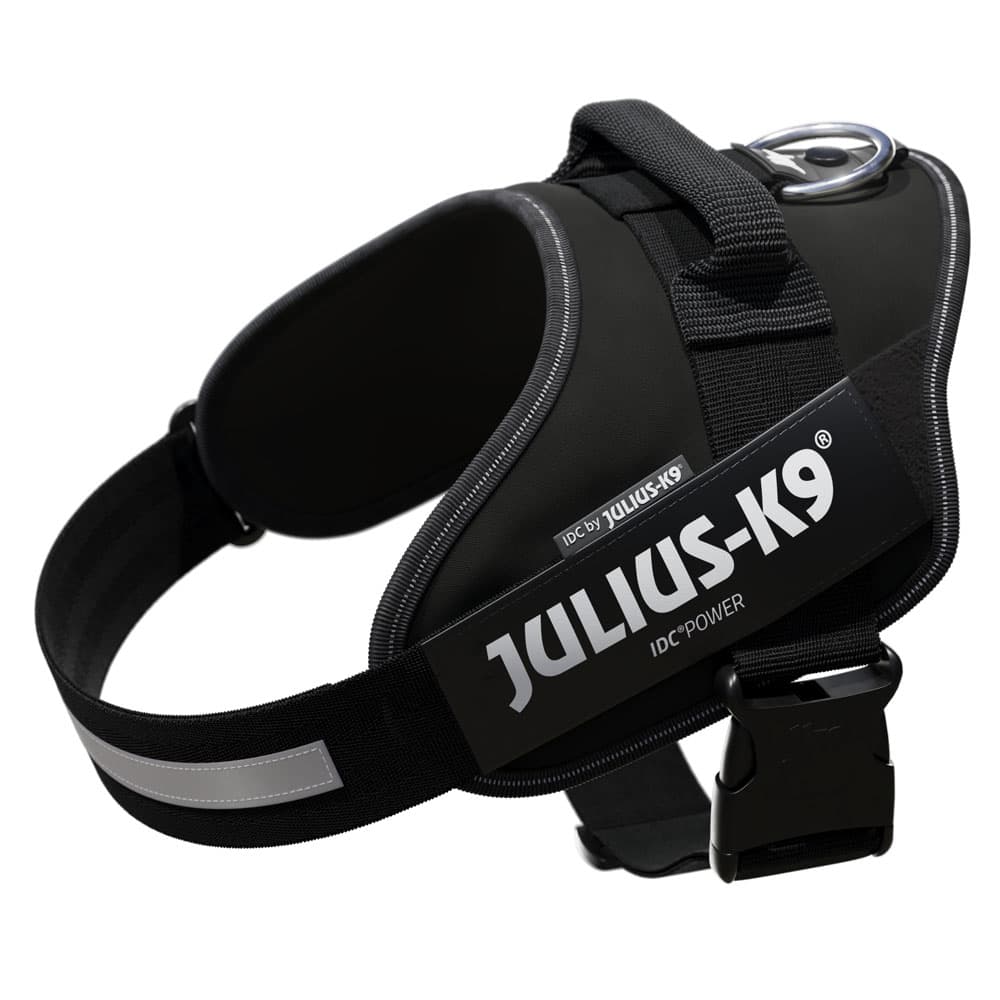 JULIUS-K9 IDC® hundesele sort - Str. 1: Brystomfang 63 - 85 cm