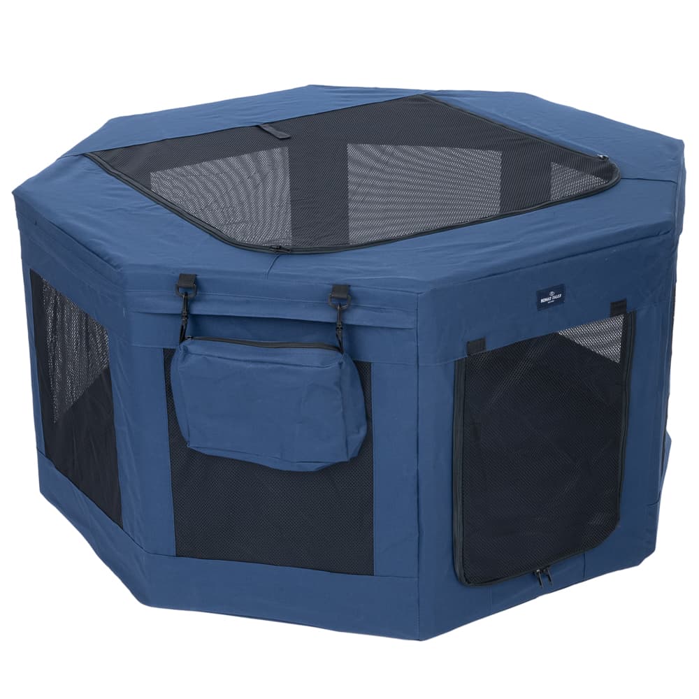 Nomad Tales Spirit foldbar hvalpegård - ca. L 124 x B 124 x H 62 cm
