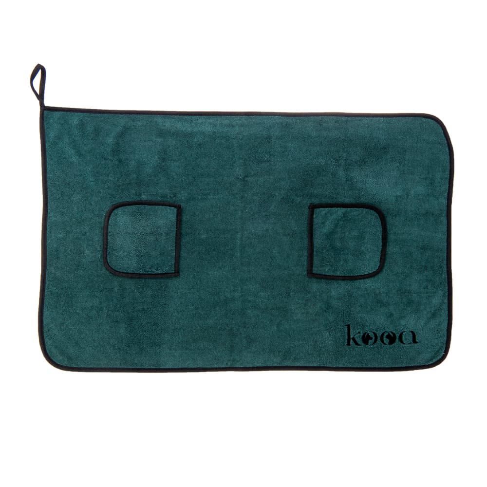 kooa Deluxe Mikrofiber Hundehndklde - M: L 90 x B 60 cm