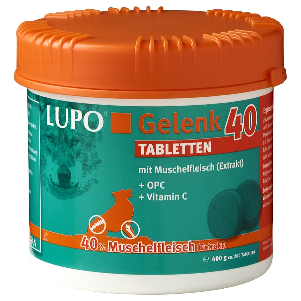 LUPO Led 40 piller - Økonomipakke: 2 x 400g (ca 400 piller)