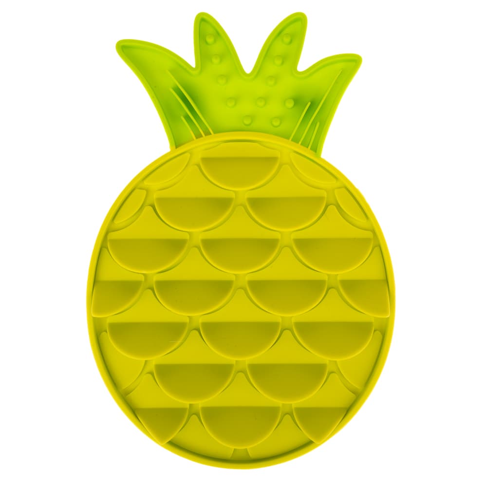 Modern Living Brasilia slikkemåtte ananas - ca. L 30 x B 20 x H 2,7 cm