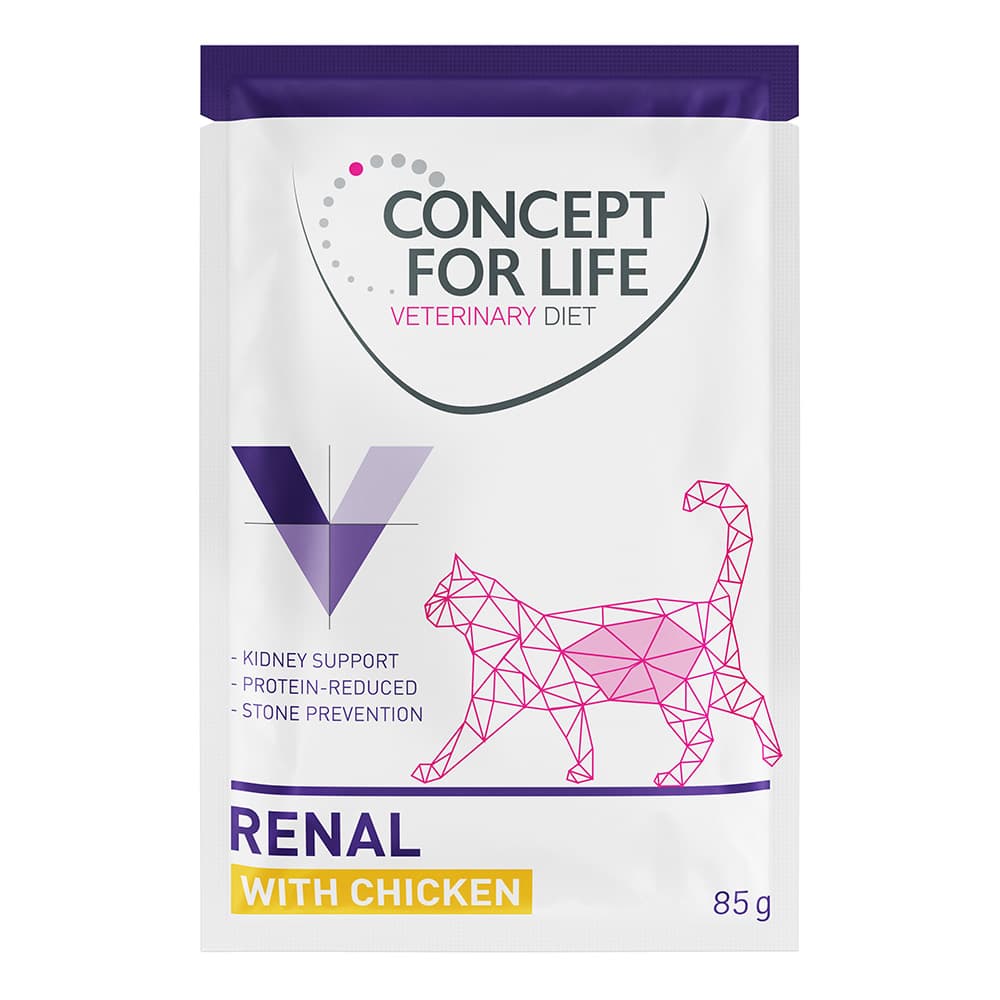 Concept for Life Veterinary Diet Renal med Kylling - 24 x 85 g