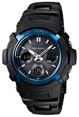 Casio Herreur AWG-M100A-1AER G-Shock LCD/Resinplast Ø46.4 mm