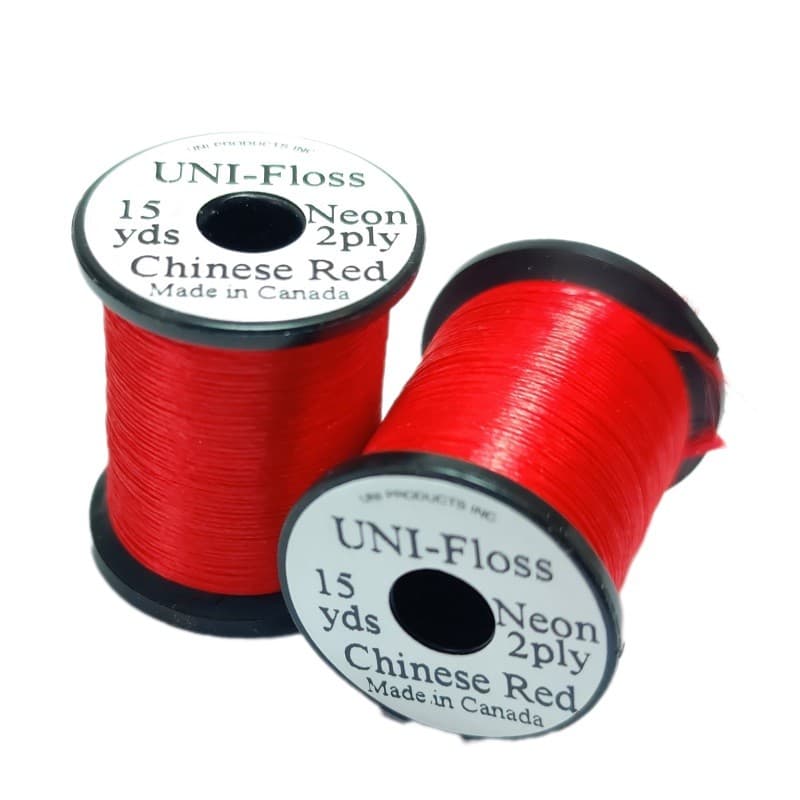 UNI floss Chinese Red neon