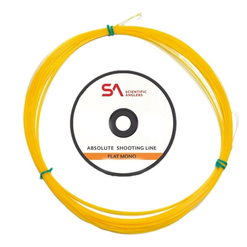 SA Absolute shootingline 25lbs mono - m. løkker