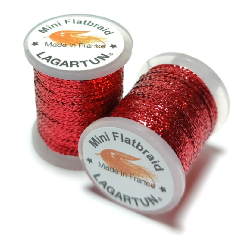 Lagartun Mini Flatbraid Red