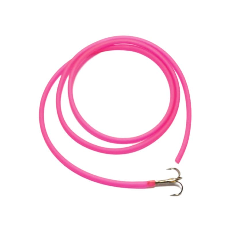 Junction tube 2mm krogstyr Fl. Pink