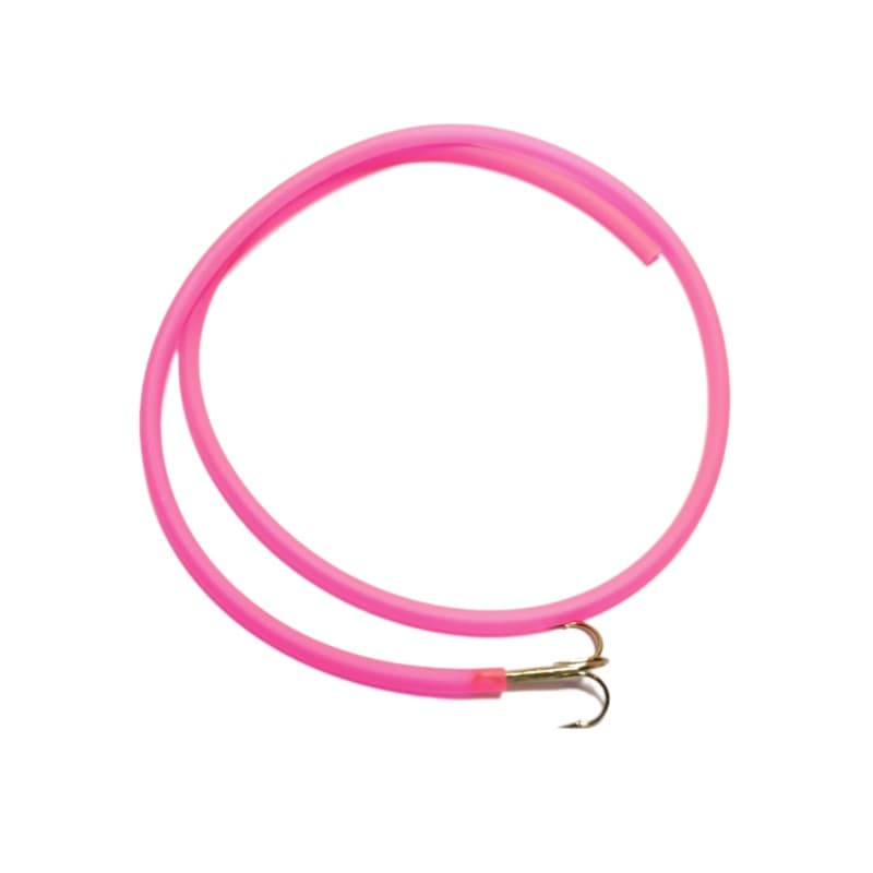 Junction tube 3mm krogstyr Fl. Pink