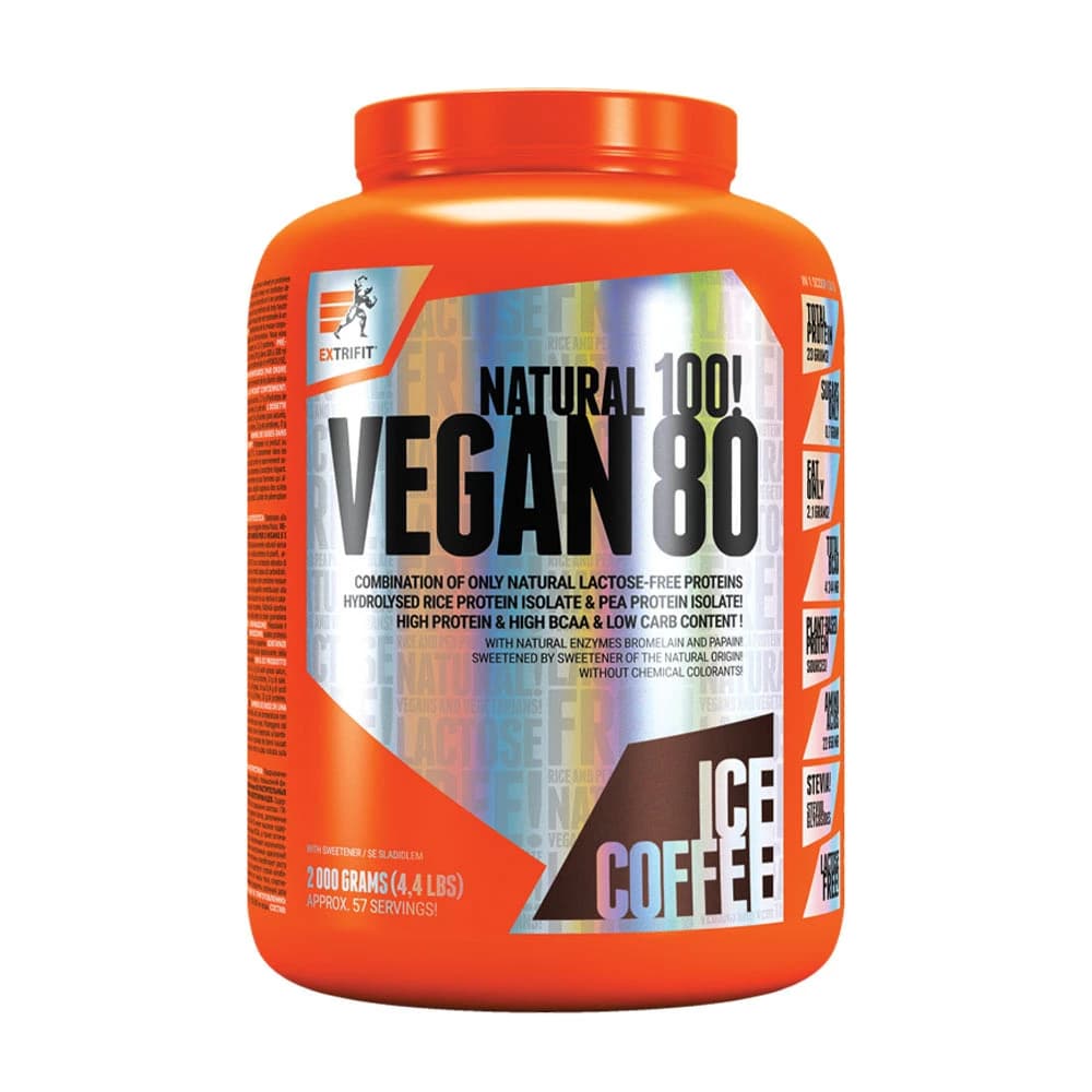 Extrifit - Vegan 80 Ice Coffee 2000 g