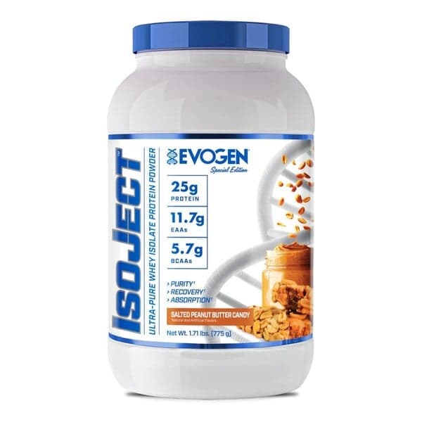 Evogen - IsoJect, Salted Peanut Butter Candy - 775g