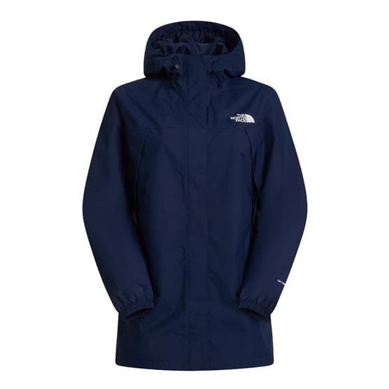 The North Face Womens Antora Rain Parka, Summit Navy