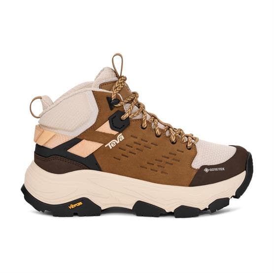 Teva Womens Grandview Max GTX, Honey Brown / Birch