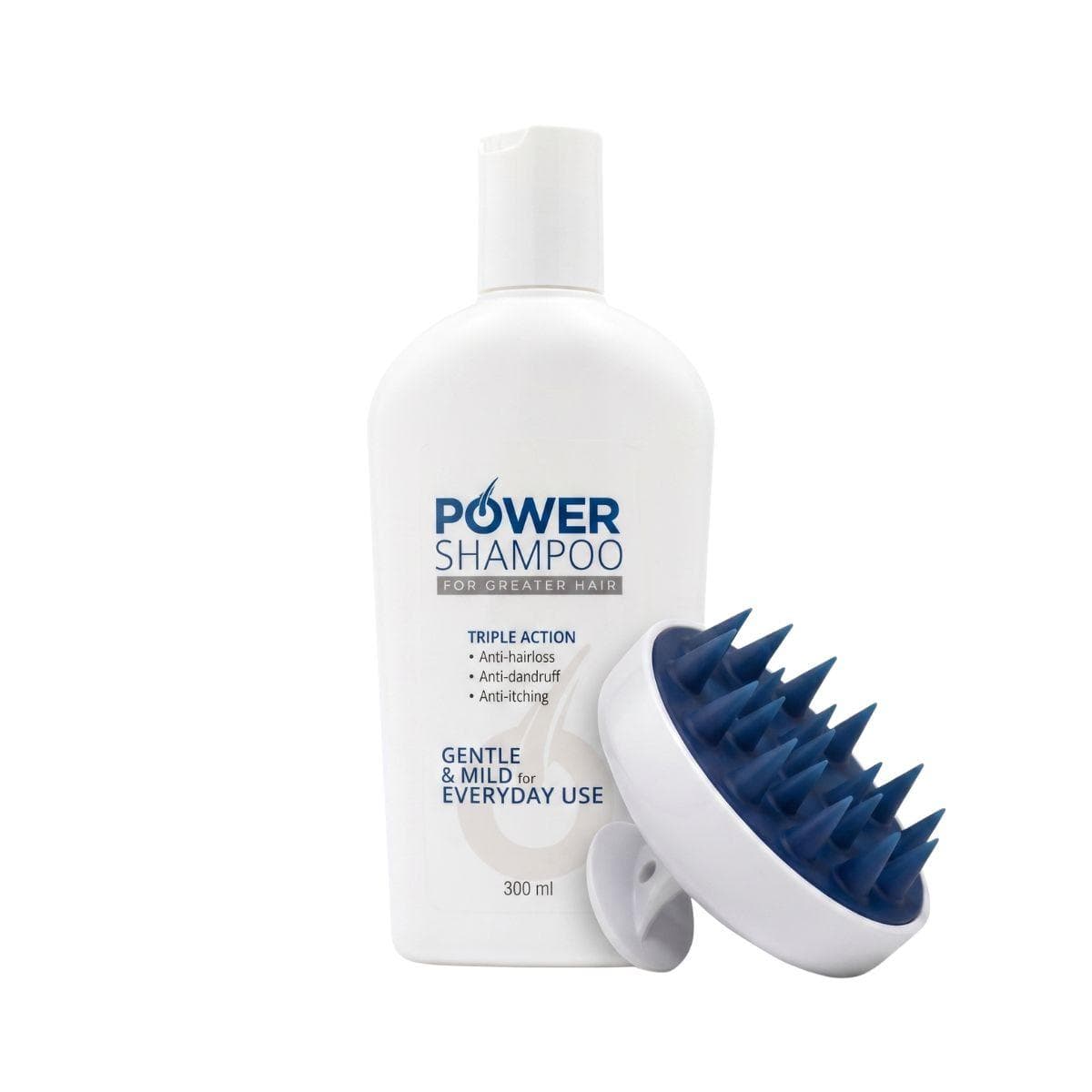 Power Greater Hair Duo - Scalp brush & Schampoo