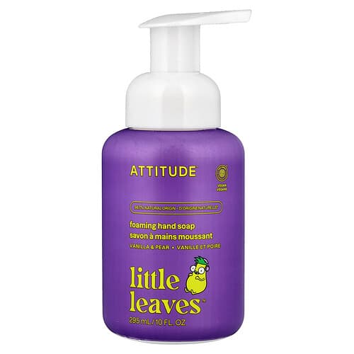 ATTITUDE, Little Leaves™, Skummende Håndsæbe, Vanilje & Pære, 295 ml