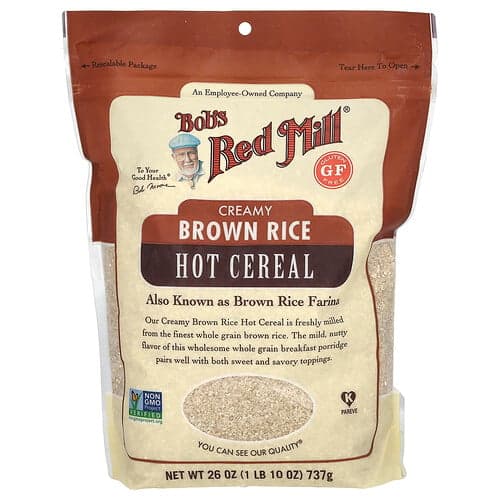 Bob's Red Mill, Cremet brun ris varm morgenmadsprodukt, 737 g