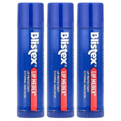 Blistex, Lip Medex®, 3-pakning, 0,15 oz (4,25 g) pr. stk.