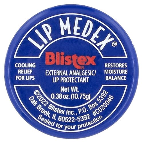 Blistex, Lip Medex®, læbebeskyttende/eksternt smertestillende middel, 10,75 g