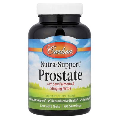 Carlson, Nutra-Support® Prostata, 120 bløde geler