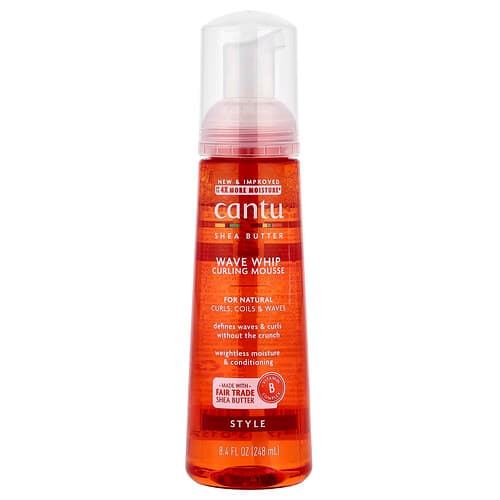 Cantu, Sheasmør, Wave Whip Curling Mousse, 248 ml