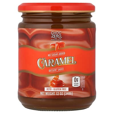 ChocZero, Dessertsauce, karamel, 340 g