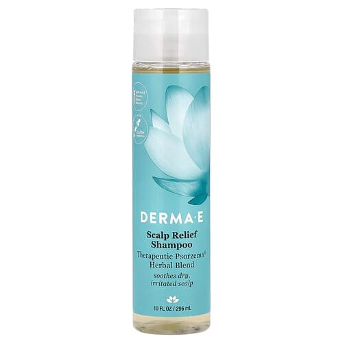 DERMA E, Shampoo til hovedbundslindring, 296 ml