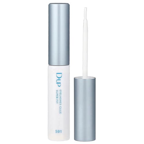D-UP, Øjenvippelim Super Fit, kunstige øjenvippelim, 501 klar gummilatextype, 5 ml