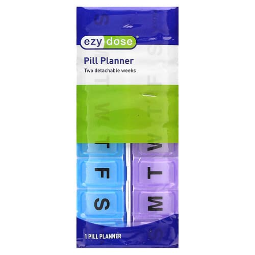 Ezy Dose, To aftagelig ugepilleplanlægger, 1 stk.