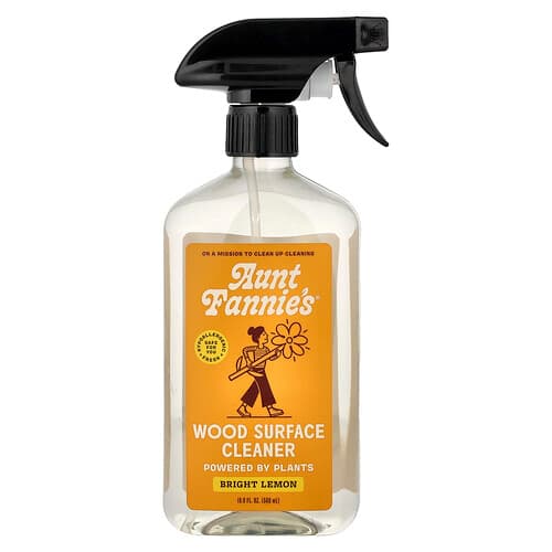 Aunt Fannie's, Wood Surface Cleaner, Bright Lemon, 500 ml