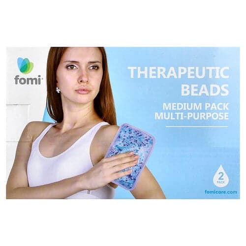 FOMI, Terapeutiske perler, mellempakke, lavendel, 2-pakning