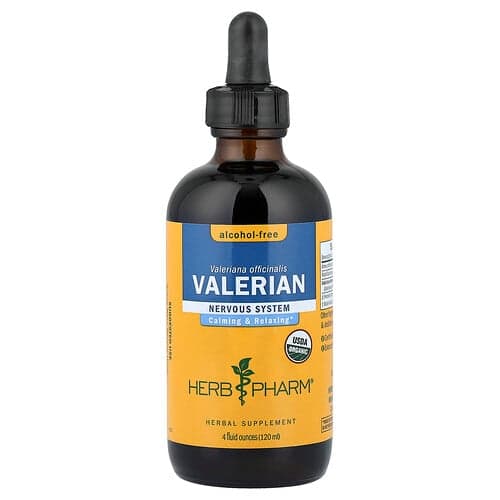 Herb Pharm, Baldrian, alkoholfri, 120 ml