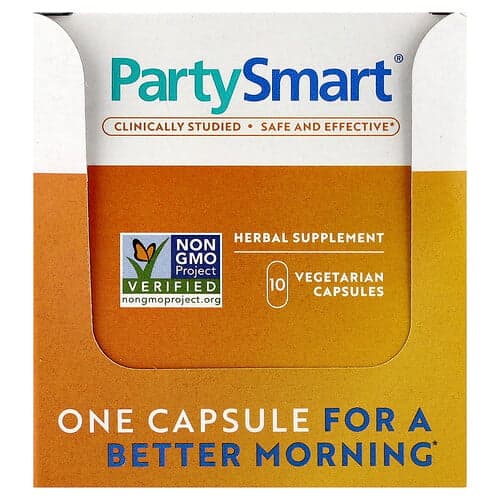 Himalaya, PartySmart®, 10 pakker, 1 vegetarisk kapsel pr. stk.