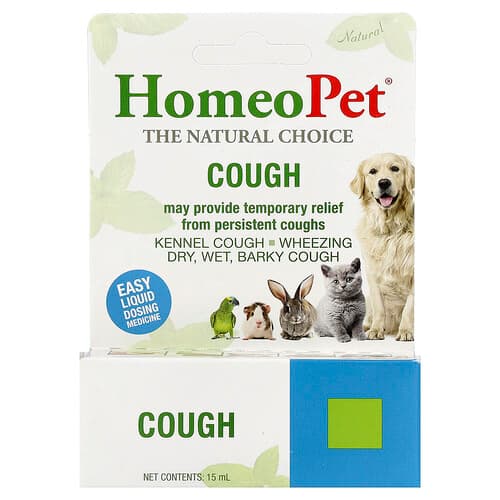 HomeoPet, Cough, 15 ml