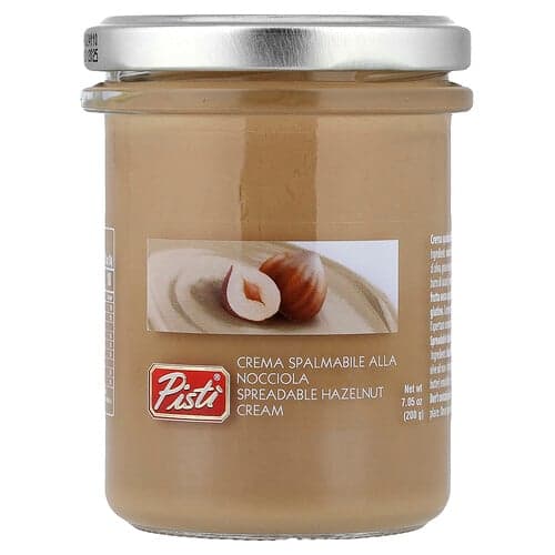 Pisti, Smørbar hasselnøddecreme, 200 g