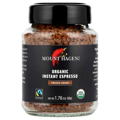 Mount Hagen, Økologisk instant espresso, 50 g