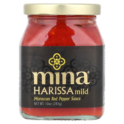 Mina, Harissa, marokkansk rød pebersauce, mild, 283 g