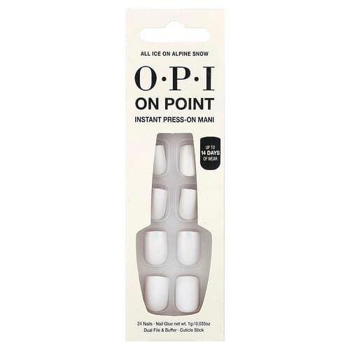 OPI, On Point, øjeblikkelig påpresningsmani, kort længde, kun på is på alpin sne, 27-delt sæt